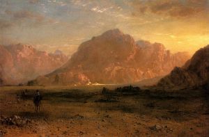 The Arabian Desert -  Frederic Edwin Church Oil Painting