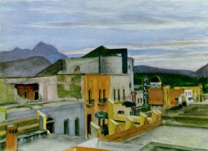 El Palacio - Edward Hopper Oil Painting