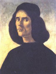 Portrait of a Man - Sandro Botticelli Oil Painting