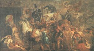Triumphal Entry of Henry IV into Paris -   Peter Paul Rubens Oil Painting