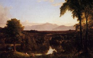 View on the Catskill, Early Autunm -  Thomas Cole Oil Painting