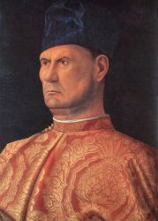 Portrait of a Condottiere (Giovanni Emo) -   Giovanni Bellini Oil Painting