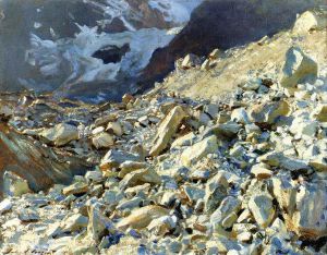 The Moraine -  John Singer Sargent Oil Painting