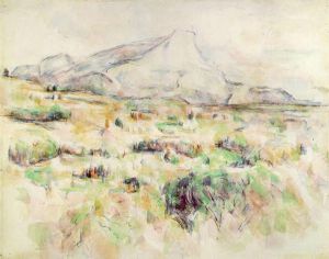 Mont Sainte-Victoire VI - Paul Cezanne Oil Painting