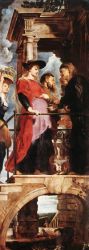 Descent from the Cross (left wing) -  Peter Paul Rubens Oil Painting