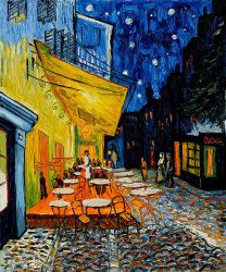 Cafe Terrace at Night III -  Vincent Van Gogh oil painting