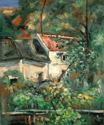 House of Piere La Croix - Paul Cezanne Oil Painting