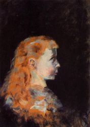 Portrait of a Child -Henri De Toulouse-Lautrec Oil Painting