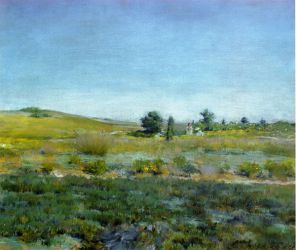 Gray Day in Spring -  William Merritt Chase Oil Painting