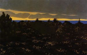 Twilight -  Felix Vallotton Oil Painting