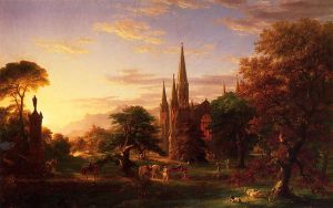 The Return -   Thomas Cole Oil Painting