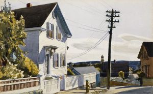 Adam\'s House -  Edward Hopper Oil Painting