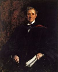 Portrait of President William Waugh Smith -  William Merritt Chase Oil Painting