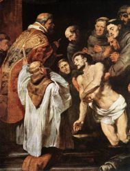 The Last Communion of St Francis - Peter Paul Rubens Oil Painting