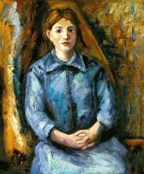 Madame Cezanne IV - Oil Painting Reproduction On Canvas
