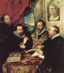 The Four Philosophers II -   Peter Paul Rubens Oil Painting