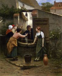 By the Well - by Guillaume Seignac