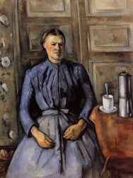 Woman with a Coffeepot - Paul Cezanne oil painting