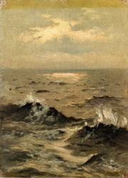 Seascape -   John Singer Sargent Oil Painting