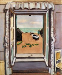 Open Window, Etretat - Henri Matisse Oil Painting
