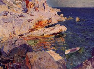 Rocks at Javea - Oil Painting Reproduction On Canvas