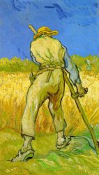 The Reaper (after Millet) - Vincent Van Gogh Oil Painting
