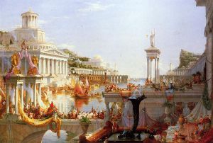 The Course of Empire: Consummation - Thomas Cole Oil Painting