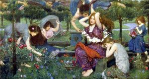 Flora and the Zephyrs - Oil Painting Reproduction On Canvas