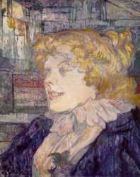 The English Girl from the \'Star\', Le Havre - Oil Painting Reproduction On Canvas
