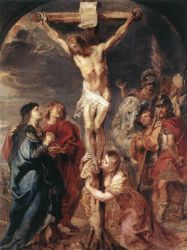 Christ on the Cross - Peter Paul Rubens oil painting