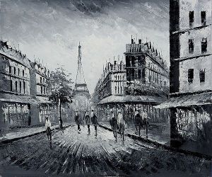 Paris Classic - Oil Painting Reproduction On Canvas