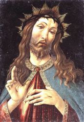 Christ Crowned with Thorns - Sandro Botticelli oil painting