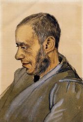 Portrait of Boekverkoper Blok -   Vincent Van Gogh Oil Painting