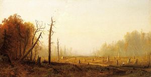 Autumn Landscape - Alfred Thompson Bricher Oil Painting