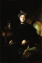 Mrs. Asher Wertheimer - Oil Painting Reproduction On Canvas