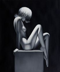Posture of Thought - Oil Painting Reproduction On Canvas