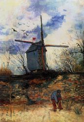 Le Moulin de la Galette V -   Vincent Van Gogh Oil Painting