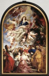 Assumption of the Virgin 2 - Peter Paul Rubens Oil Painting