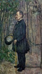 Henri Dihau - Henri De Toulouse-Lautrec Oil Painting