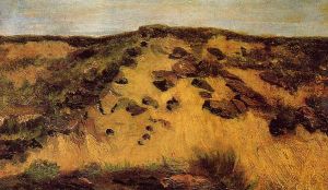 Dunes -  Vincent Van Gogh Oil Painting