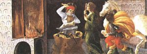 Miracle of St Eligius (San Marco Altarpiece) - Sandro Botticelli oil painting