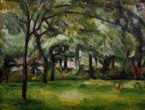 Farm in Normandy, Summer - Paul Cezanne Oil Painting