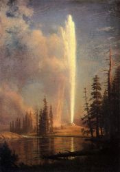 Old Faithful II -   Albert Bierstadt Oil Painting