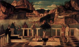 Sacred Allegory -   Giovanni Bellini Oil Painting