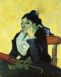 L\'Arlesienne, Portrait of Madame Ginoux VI - Oil Painting Reproduction On Canvas