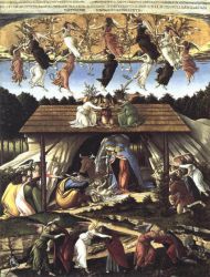 The Mystical Nativity - Sandro Botticelli oil painting