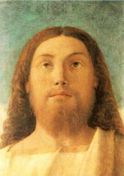 Head of the Redeemer - Giovanni Bellini Oil Painting