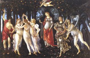 Primavera - Sandro Botticelli oil painting