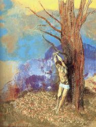 Saint Sebastian II - Odilon Redon Oil Painting