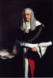 Lord Russell of Killowen -   John Singer Sargent Oil Painting